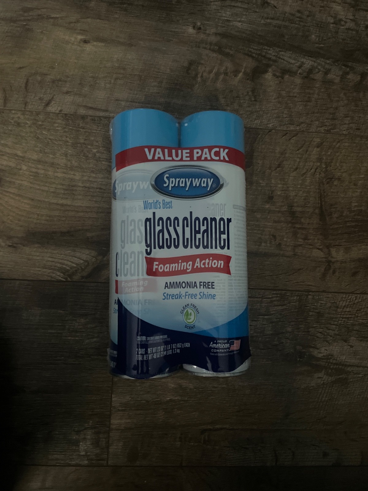 sprayway glass cleaner two can value pack 23oz each