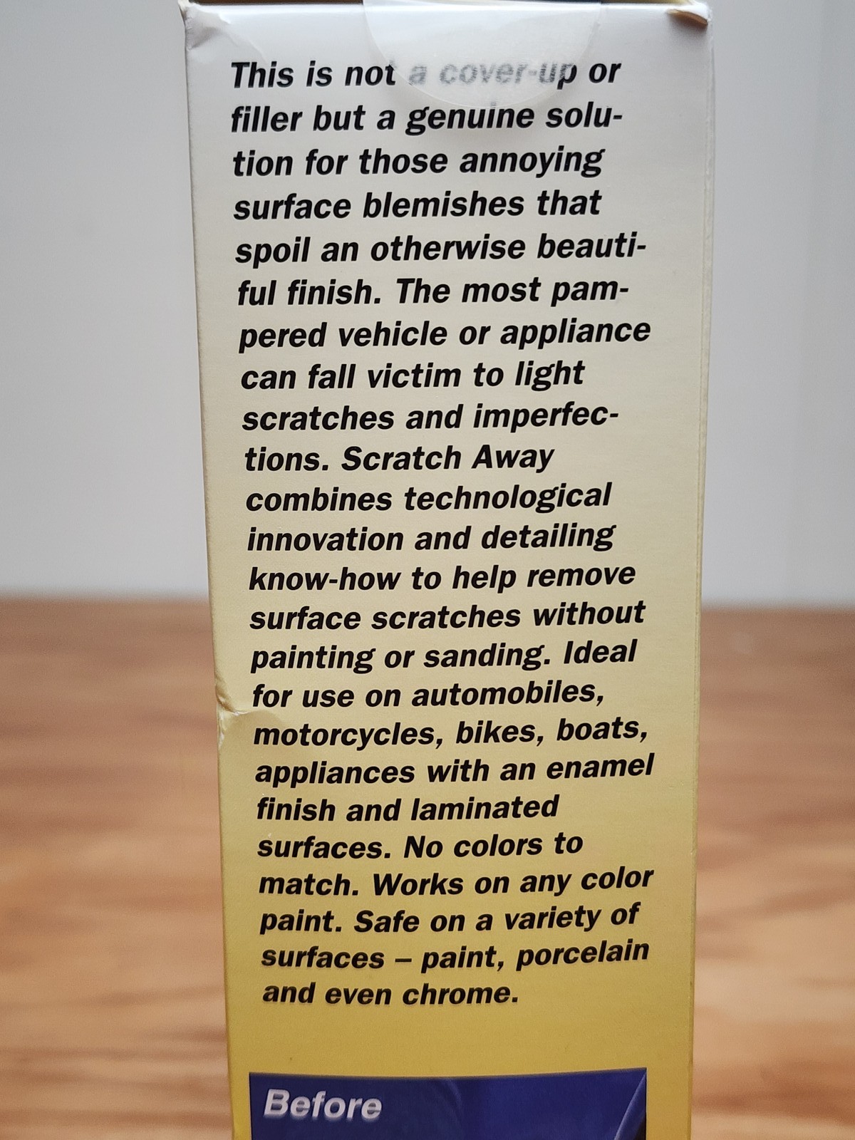 Klean Logik Scratch Away Car Paint Scratch Remover Cream 8oz w/ Carbopol EZ-3