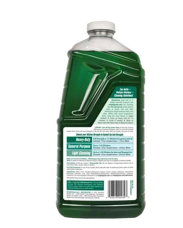 Simple Green All-Purpose Cleaner Refill, 67 oz FREE SHIPPING New