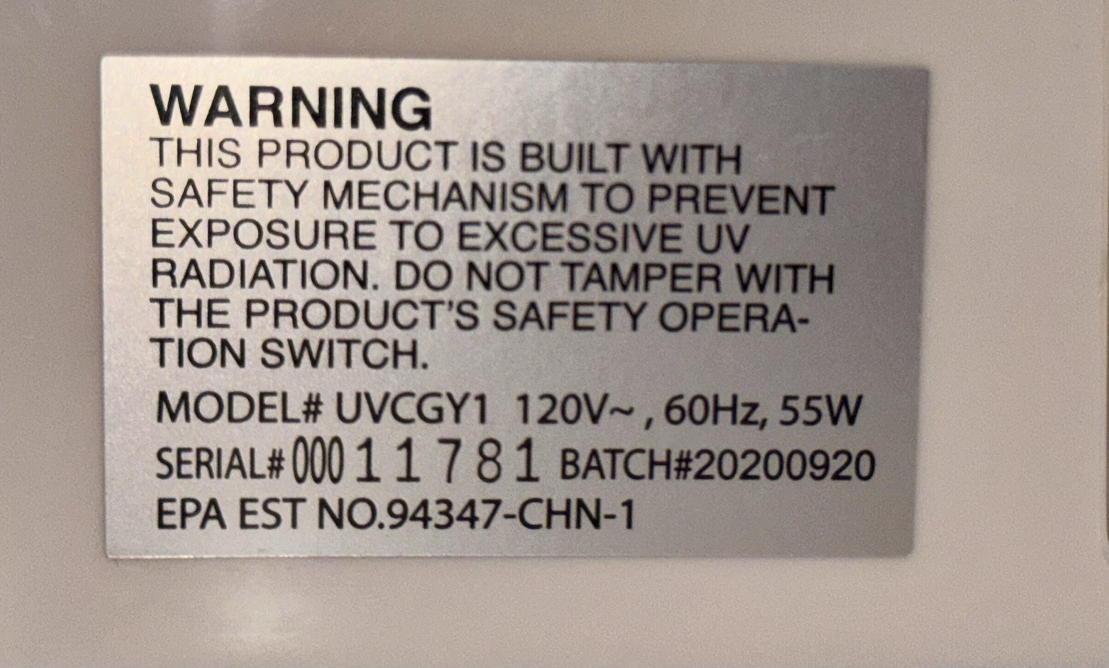Coral UV 2 Sanitizer & Dryer Model UVCGY1 – UV-C Sterilizer, Bottle Sterilizer