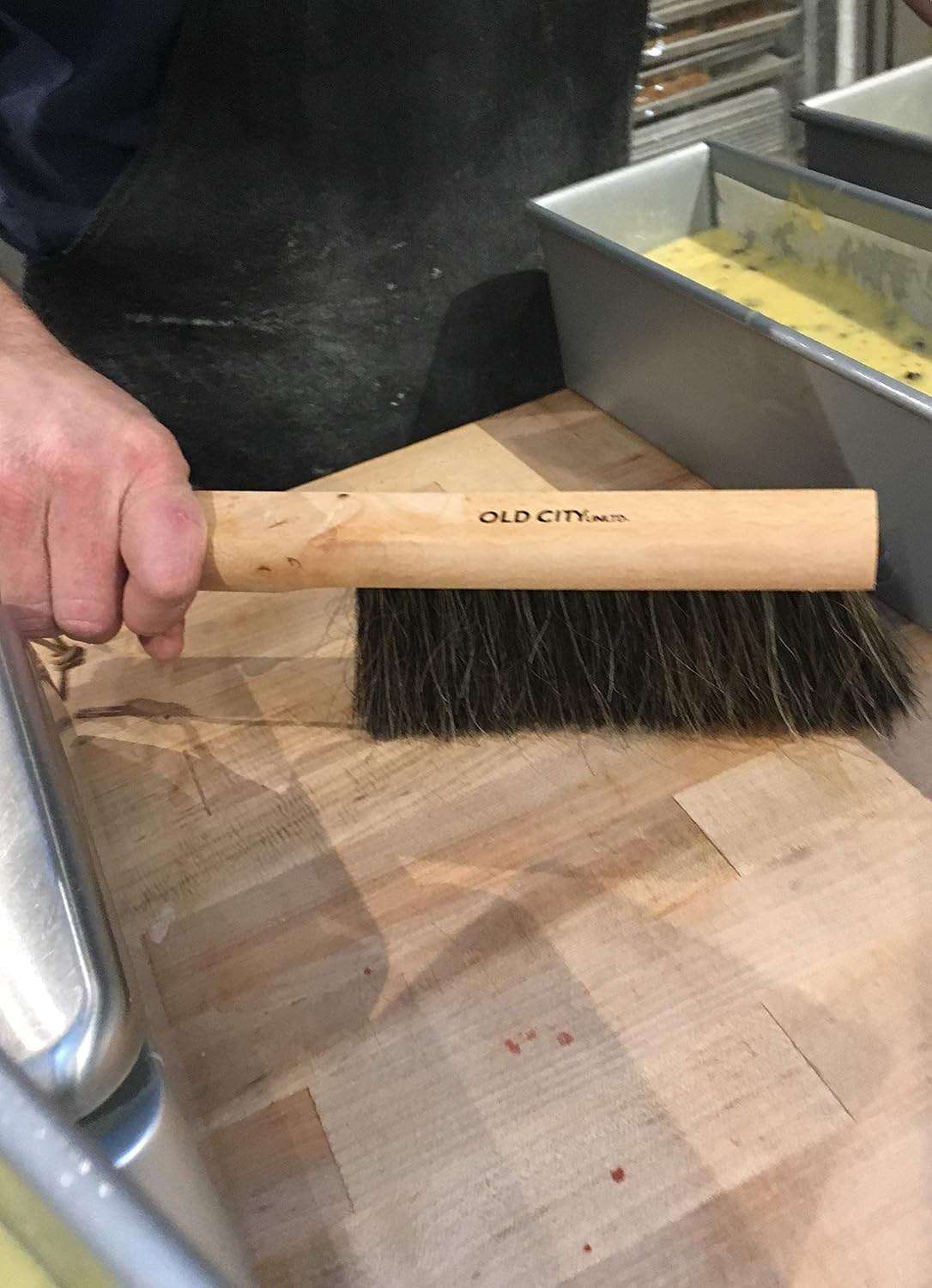 Dustpan Bench Woodworking Brush-USA 13 inch Horsehair Brushes are Used for Count