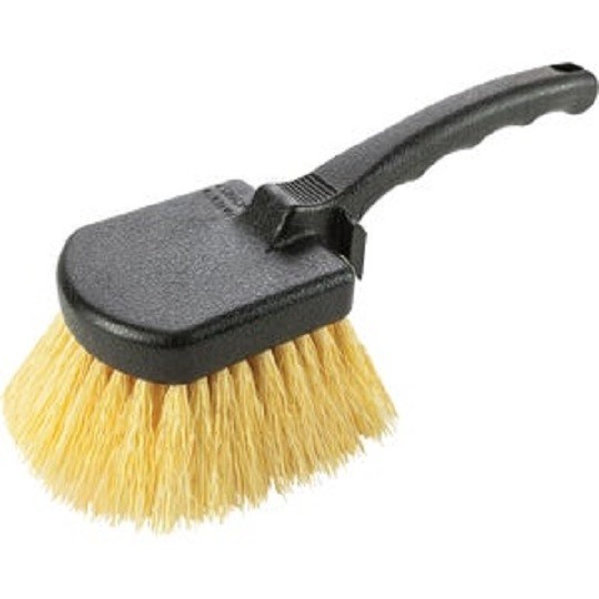 (6)-Harper 8-1/2 In. Stiff Synthetic Bristle Utility Plastic Scrub Brush 8482