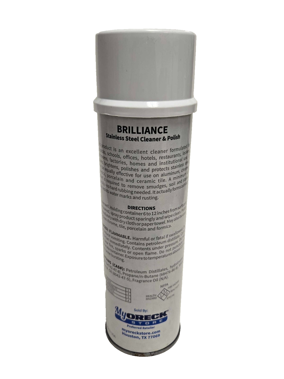 Industrial Strength Stainless Steal Cleaner and Polish Spray Oreck Store