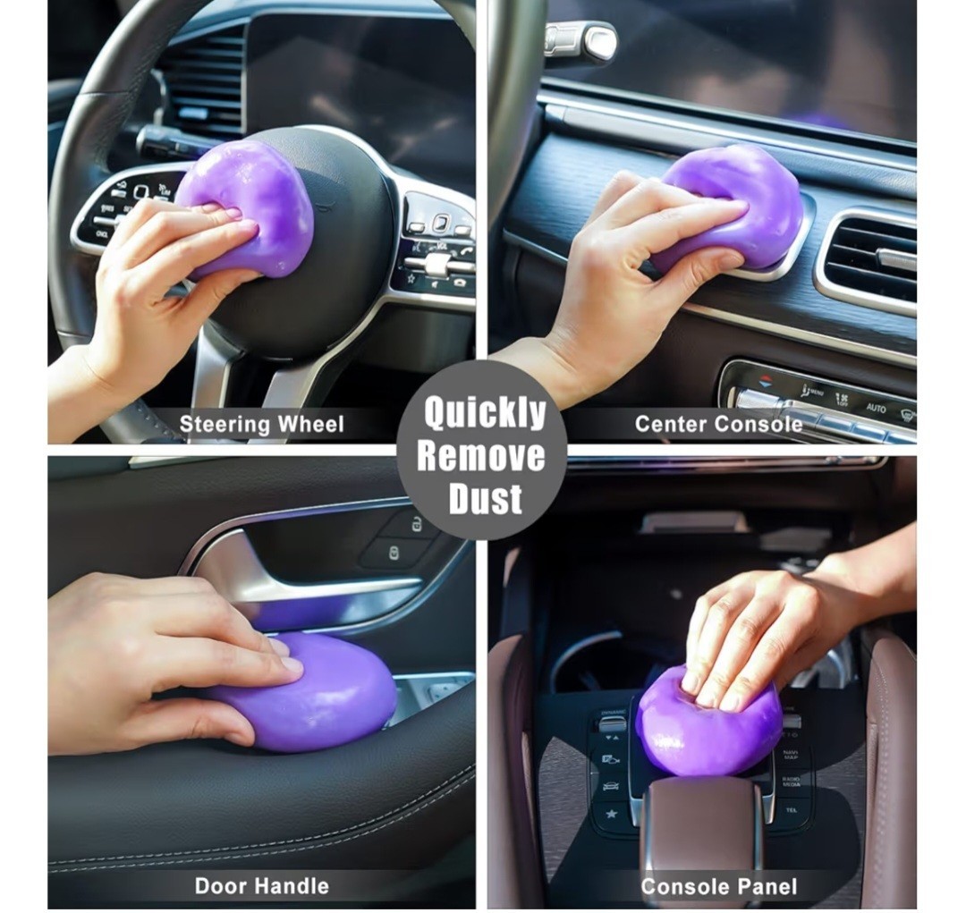 2 PACK TICARVE Cleaning Gel for Car Detailing Putty Car Vent Cleaner