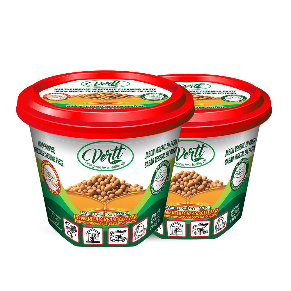 Vegetable Cleaning Paste VERTT Soybean Oil 12,3 OZ (350g) Pack With 2 Units