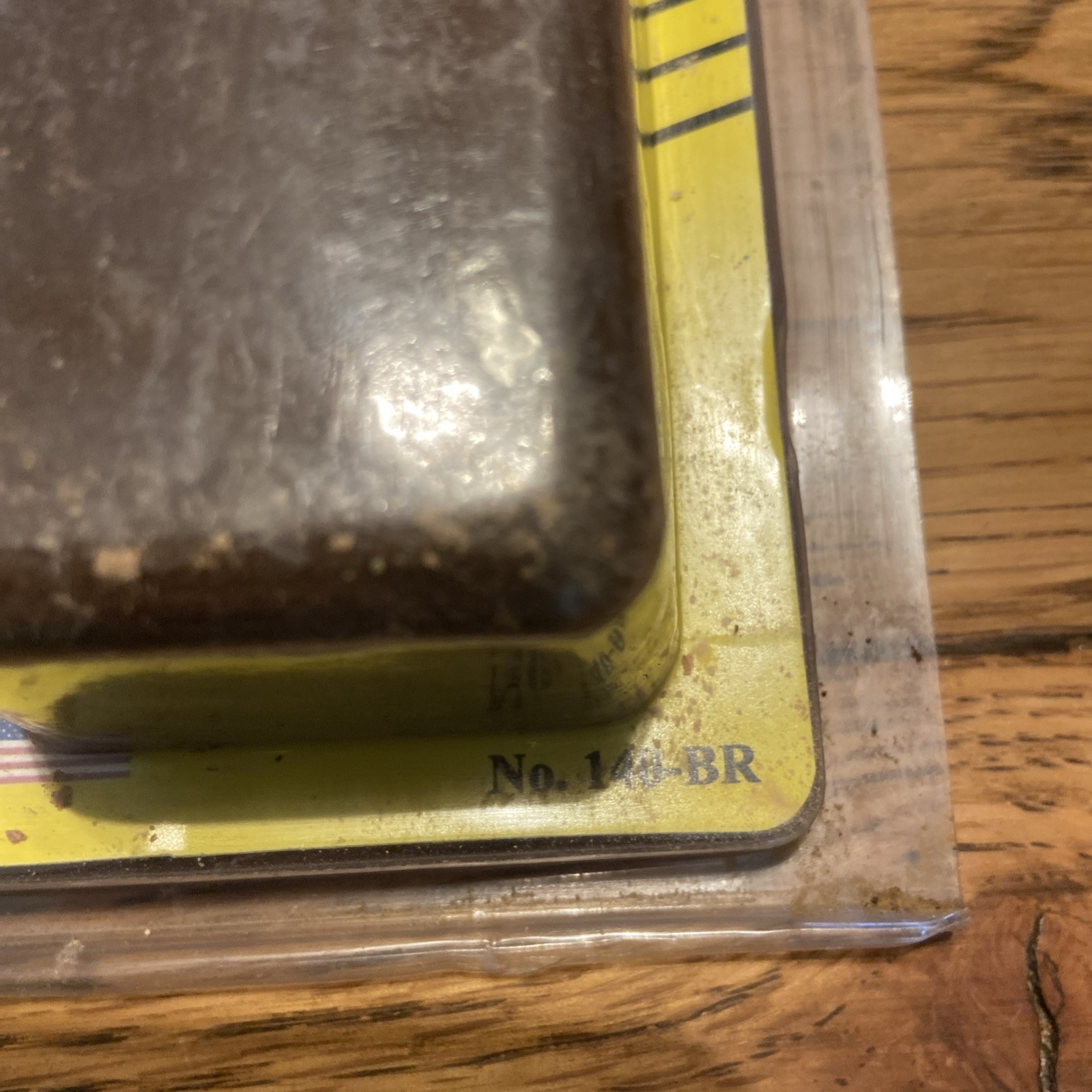 Brown Tripoli Polishing Compound 1 Lb Bar Metal Polishing Removing Scratches