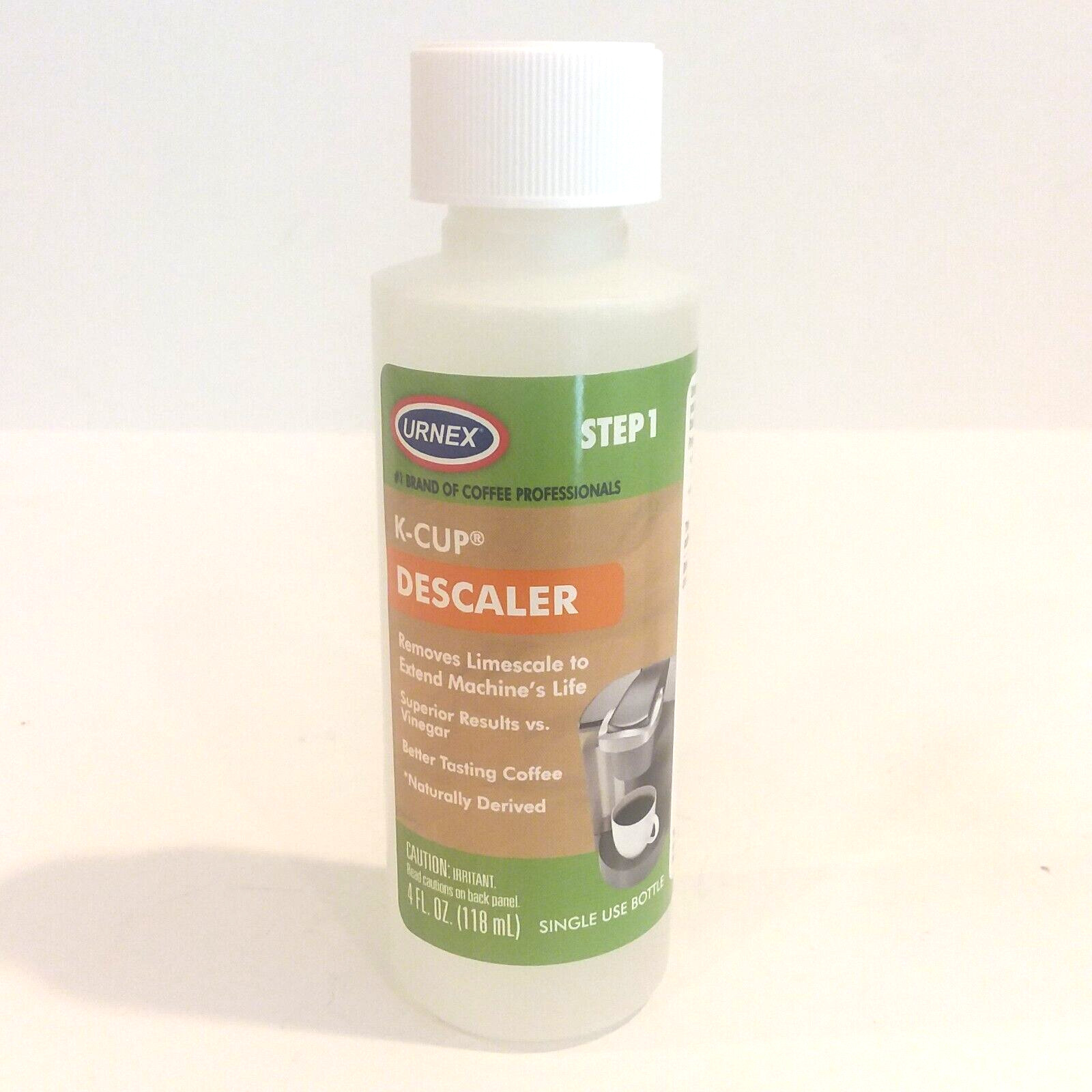 Urnex K-Cup Single Use Cleaning & Descaling Kit Compatible w Keurig K-Cup Brewer