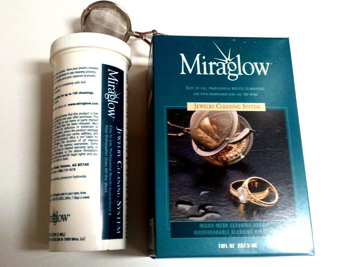 Jewelry Cleaner Liquid Restores Shine & Brilliance Gold Diamond Platinum Stones