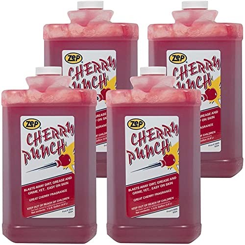 Zep Cherry Punch Industrial Hand Cleaner – 1 Gallon (Case of 4) 89024 – Heavy
