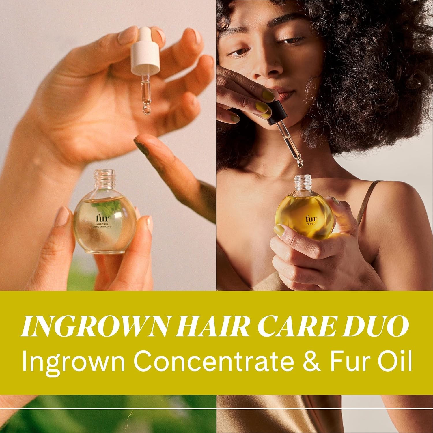 Fur Ingrown Hair Care Duo: Two-Step Preventative Treatment – Combines Oil and