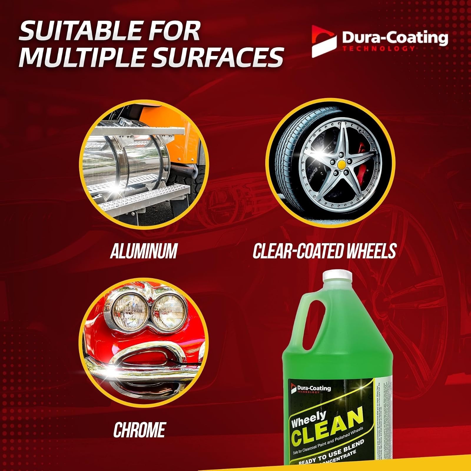 Wheely Clean – Professional Wheel Cleaner – 1 Gallon – Biodegradable