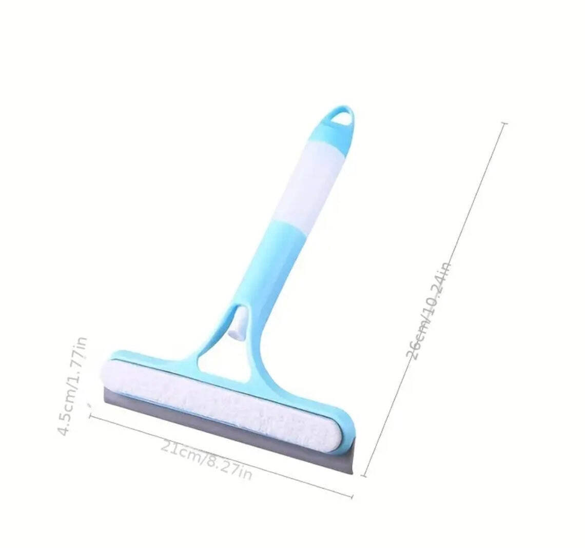 1 pc Multifunctional Easy Clean Squeegee With Integrated Sprayer Streak Free