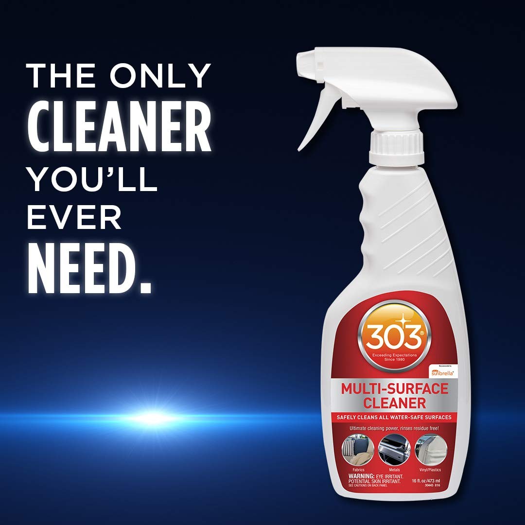 Multi-Surface Cleaner Spray, Residue-Cleaning for Vinyl, Fabric, Plastic & Mo…