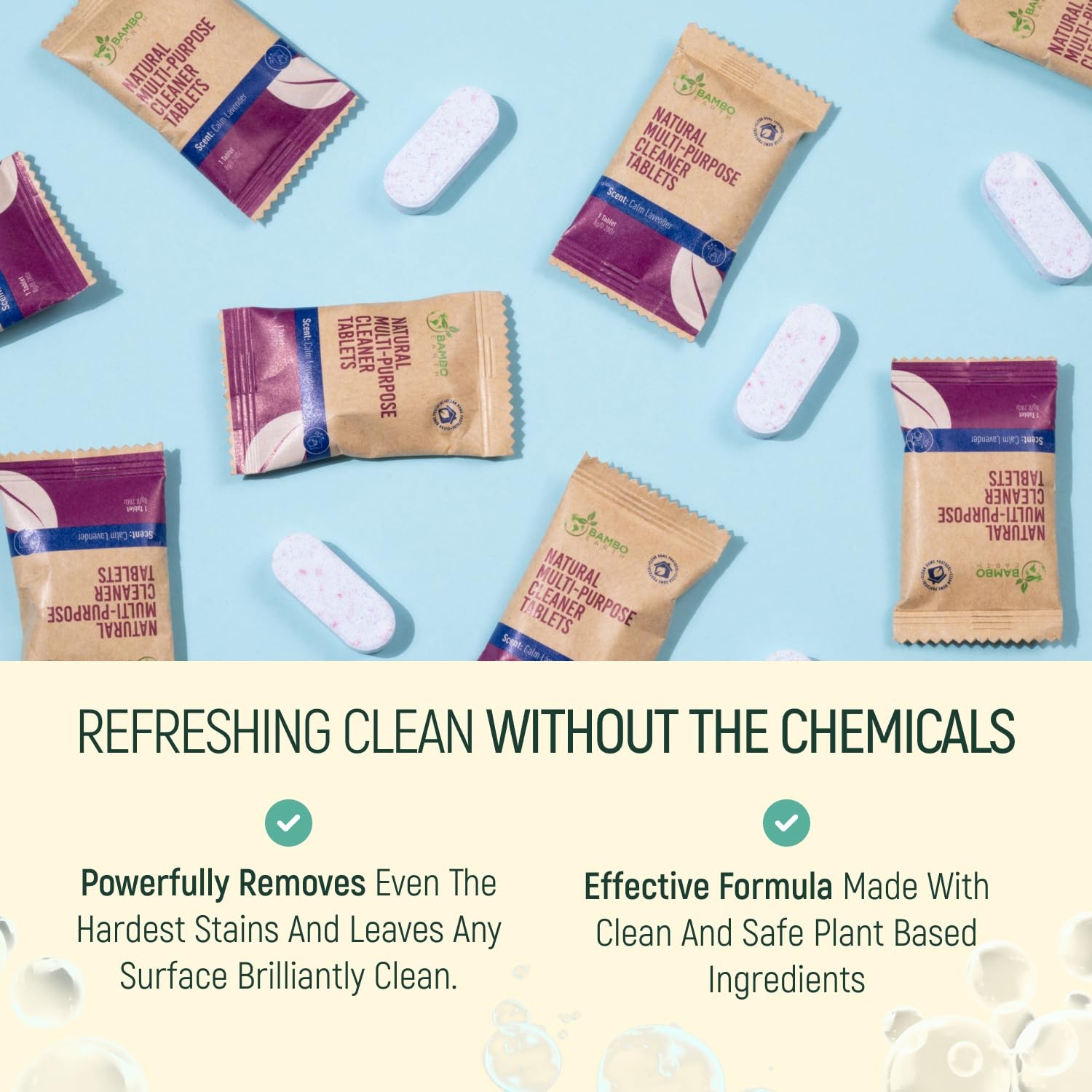 Natural Multipurpose Cleaning Tablets All Surface Multi Purpose Cleaner Pack