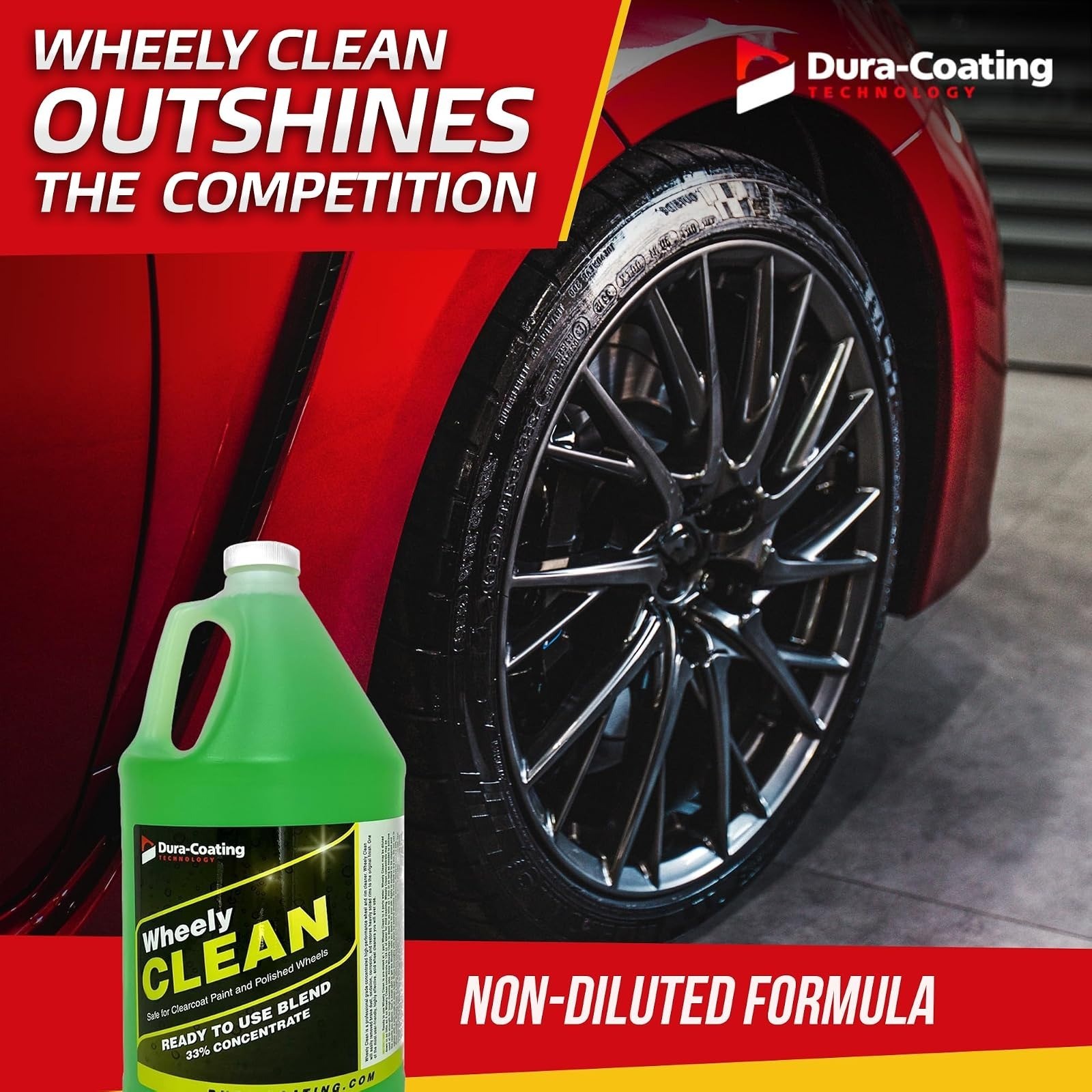 Wheely Clean – Professional Wheel Cleaner – 1 Gallon – Biodegradable