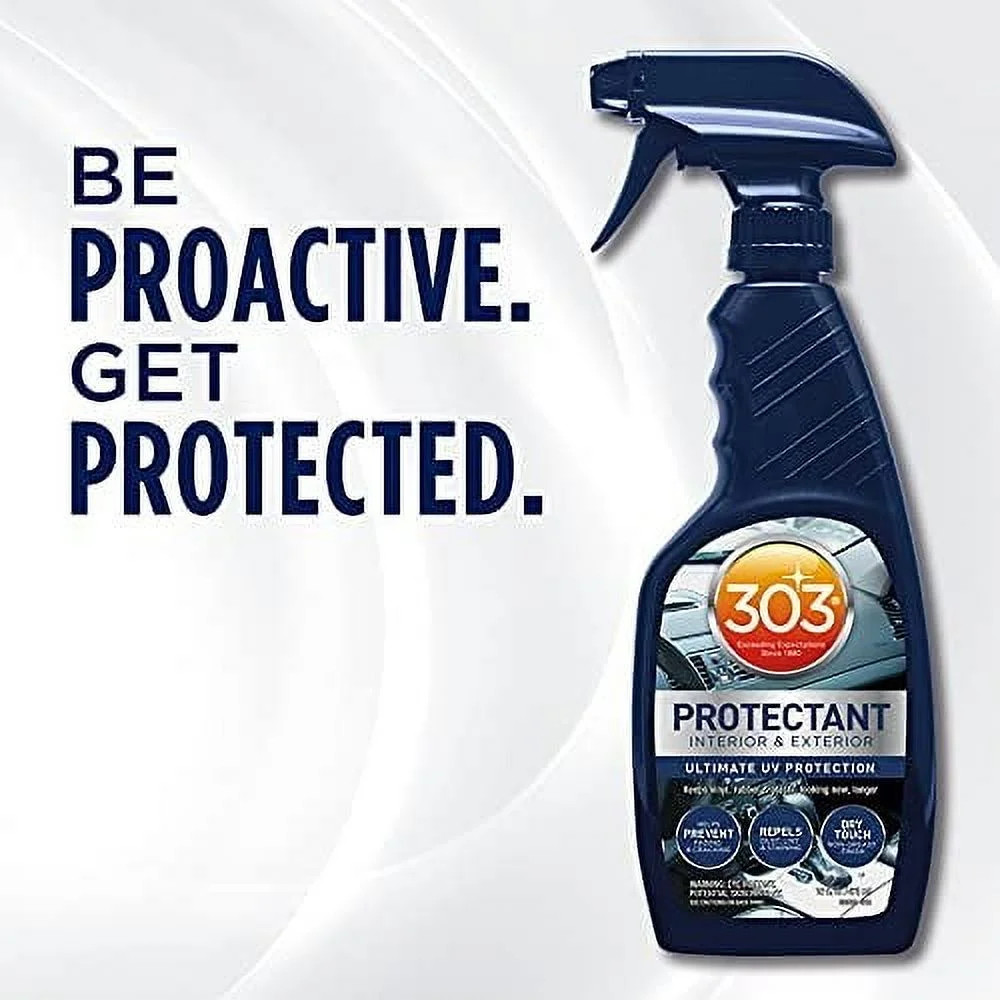Automotive Protectant Spray 16 oz Interior Exterior UV Shine Detail Care