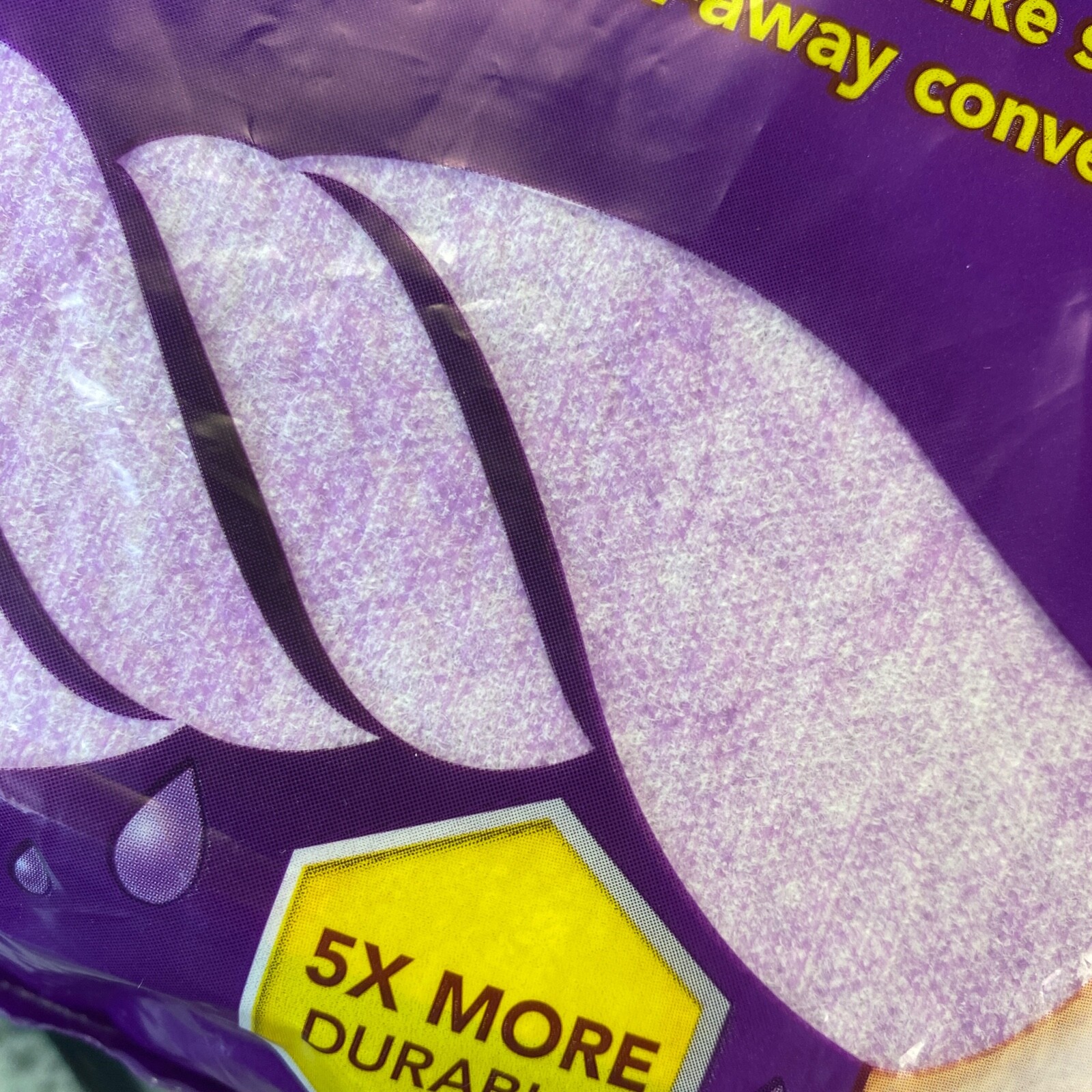 NIP Sealed Lot 2 Viva Rinse & Reuse Ultra Cloths Kleenex Purple 16 each 32 total