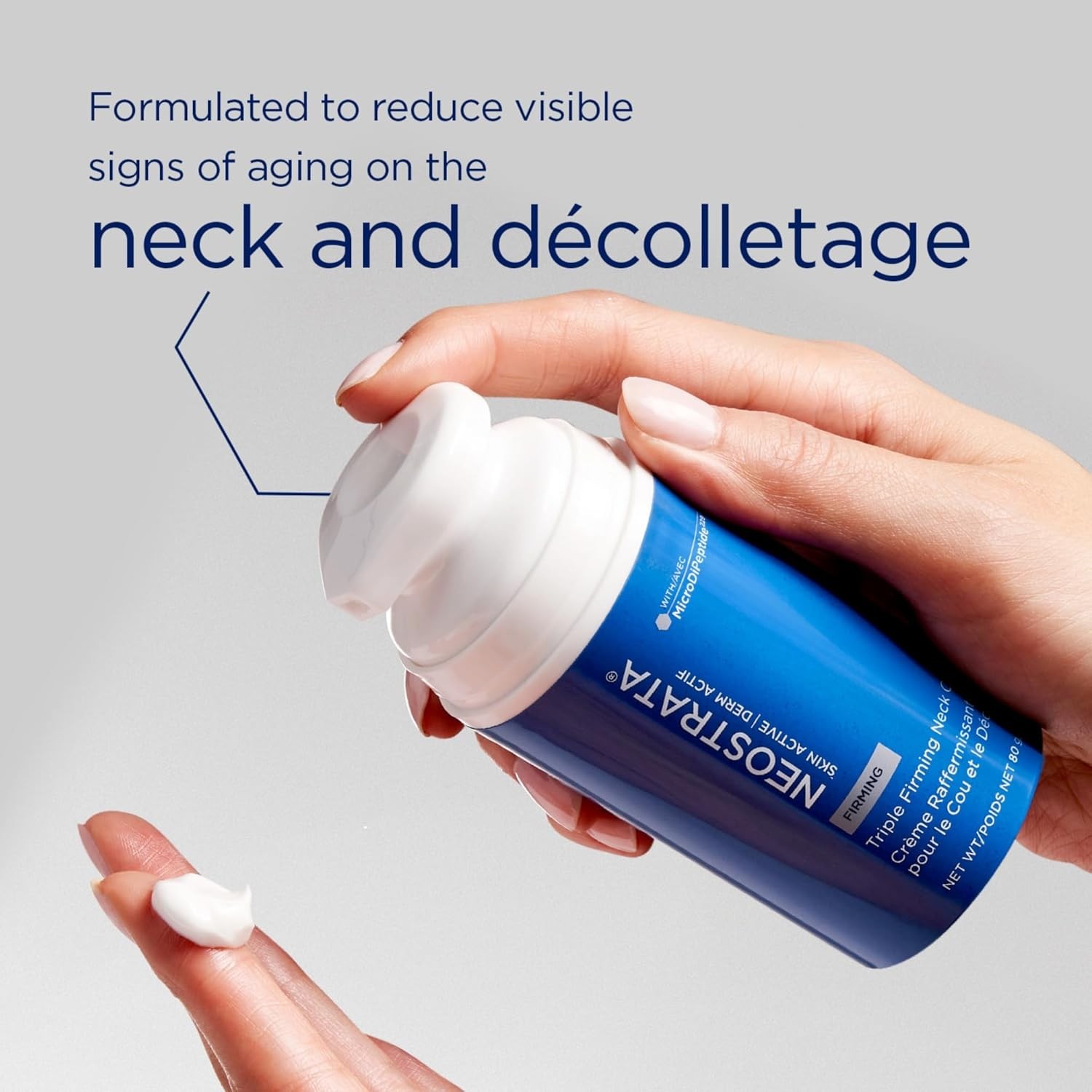 NEOSTRATA Triple Firming Neck Cream, New & Improved Formula – with MicroDiPept