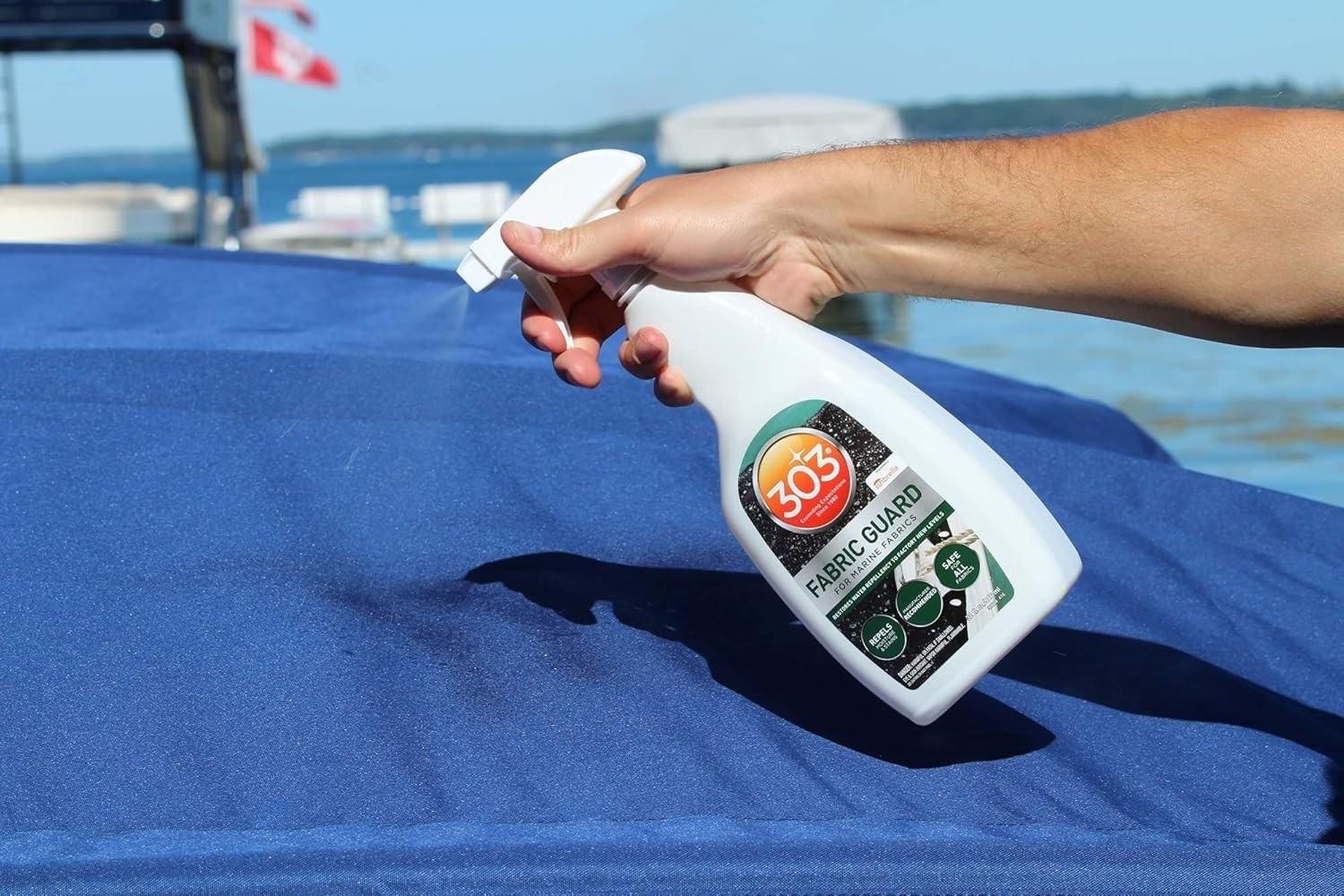303 Marine Fabric Guard 32 Oz Water Repellent Protectant Safe For All Fabrics