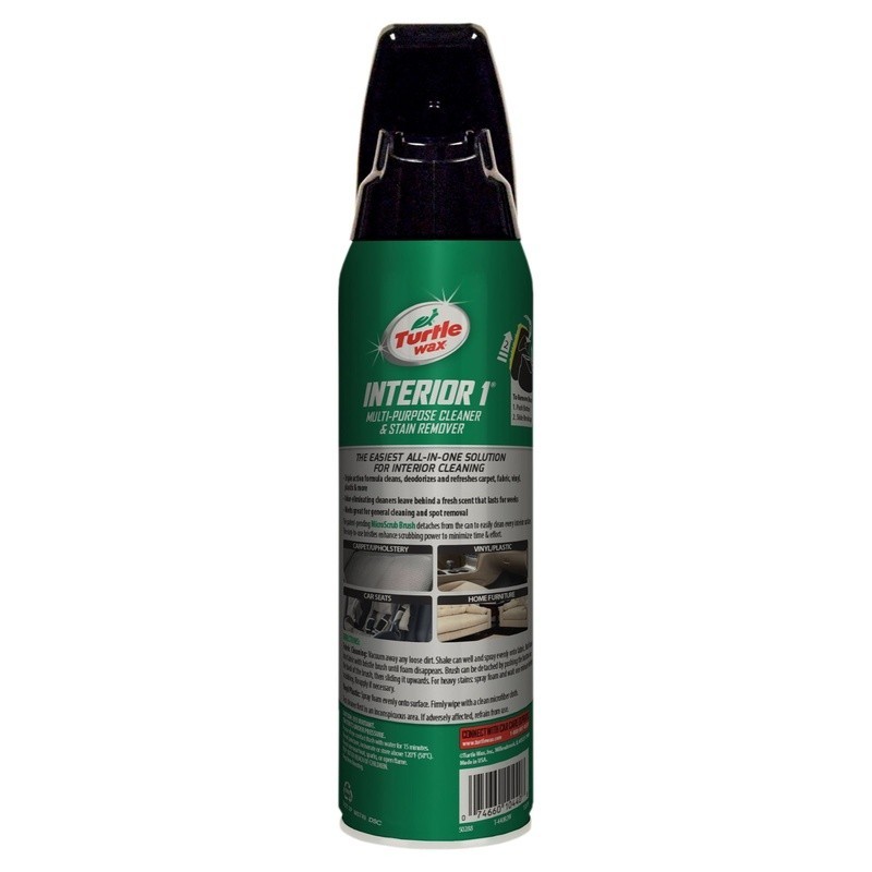 Cleaner Stain Remover Deep Clean Car Upholstery Odor Eliminator Multi-Purpose US