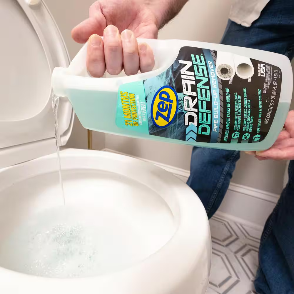 64 Oz. Drain Defense Liquid Pipe Build up Remover