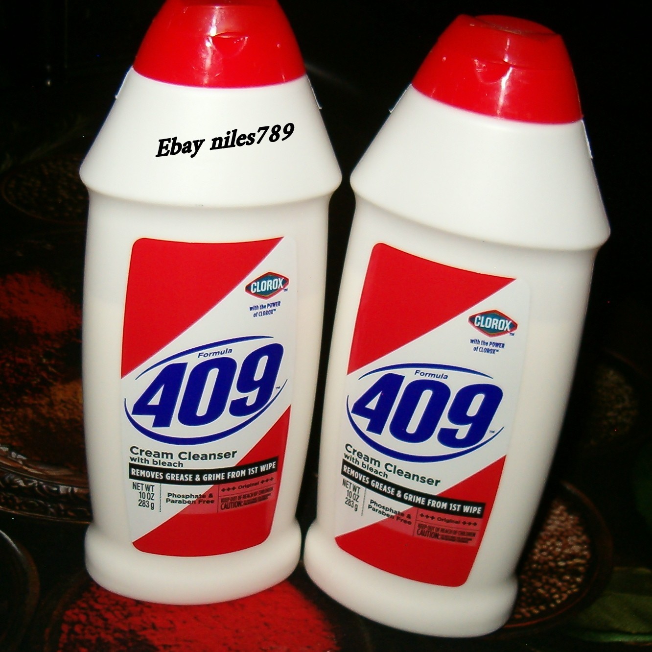 2X Formula 409 Cream Cleanser With Bleach 10oz Ea NEW Phosphate & Paraben Free