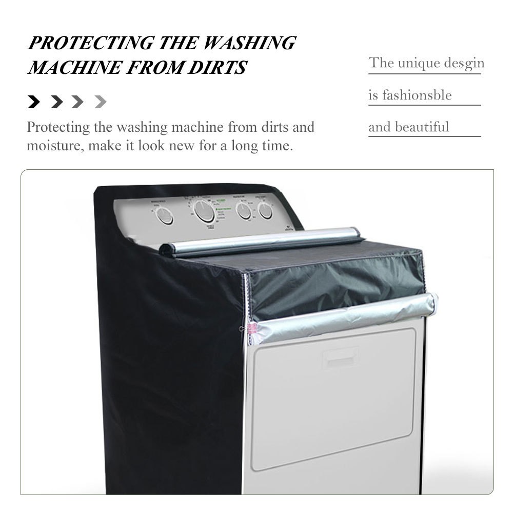 Waterproof Washing Machine Protector Cover for Washer and Dryer 1 Set
