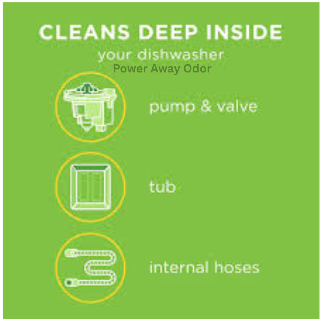 Affresh Dishwasher Cleaner, Helps Power Away Odor Causing Bacteria, Limescale