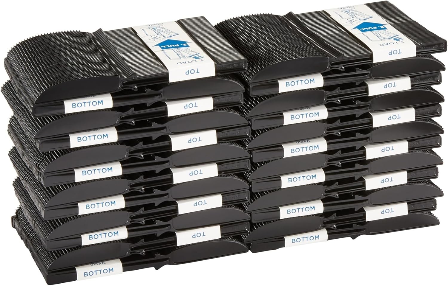 SmartStock Dixie Ultra DUSSK5 Ultra Series-T Polystyrene Knife Set Black