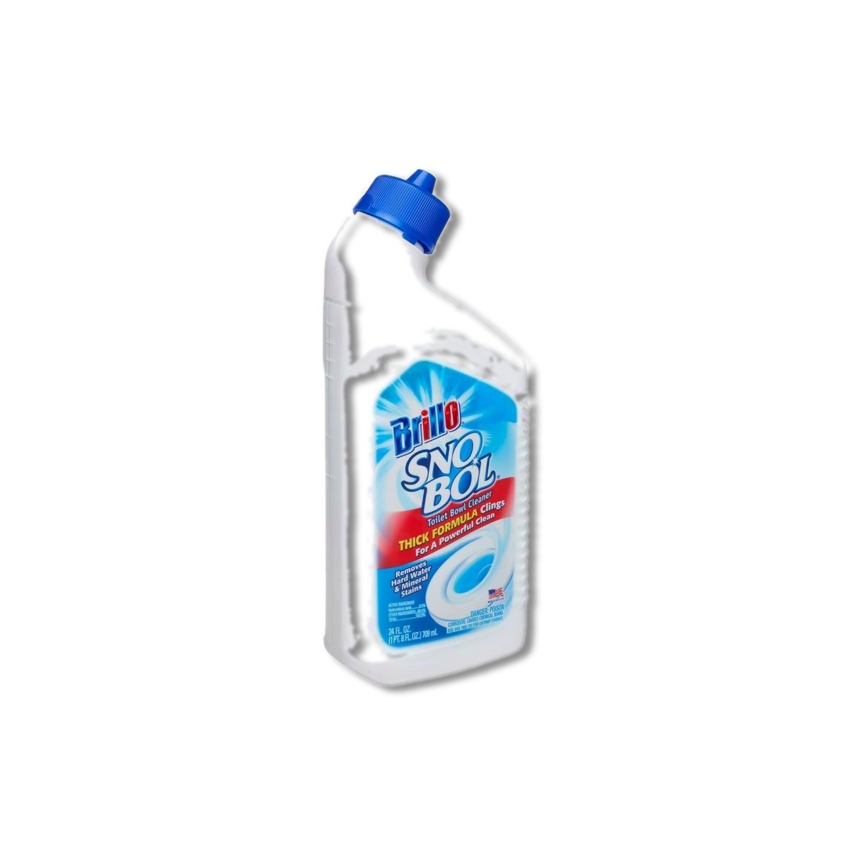 Brillo Sno Bol Clean Scent Toilet Bowl Cleaner 24 oz Liquid 32224/ 9 PK