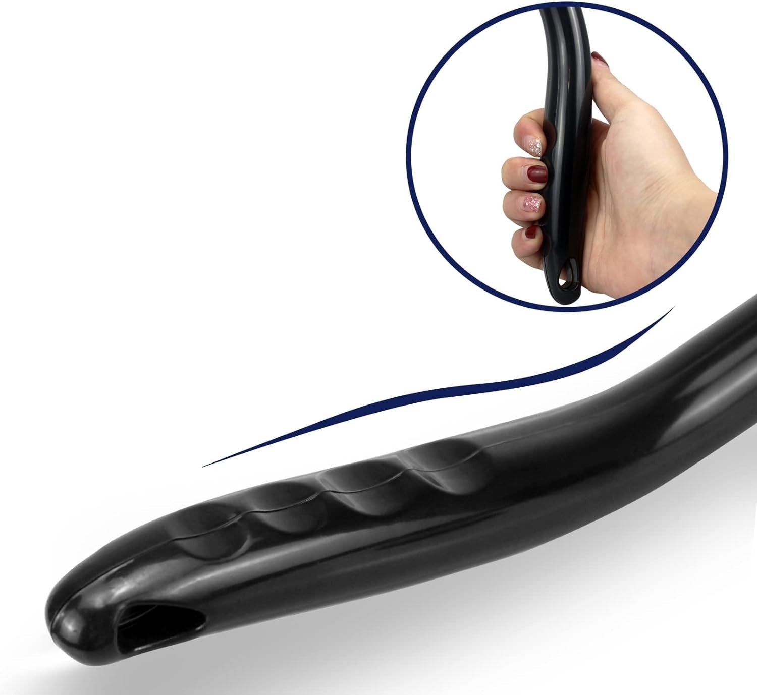 Multi-Use Windshield Cleaner with Extendable Handle & 4 Reusable Microfiber Pads
