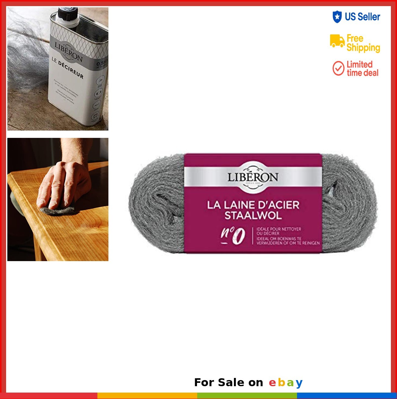 Steel Wool 150g Fine Grit For Cleaning Clogged Wood Stripping