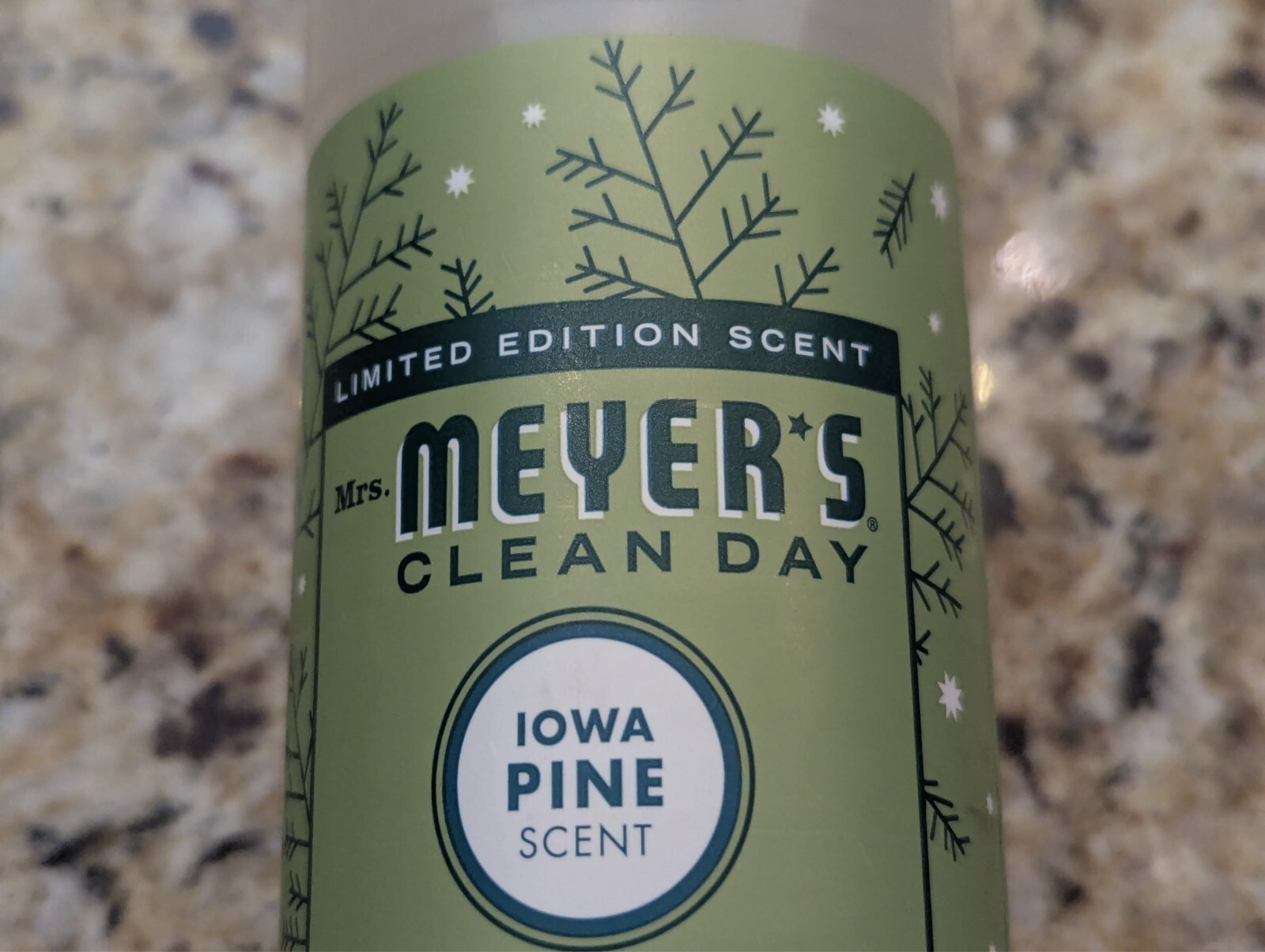 Mrs. Meyer’s Clean Day Iowa Pine Scent Liquid Dish Soap 16 oz Limited Edition