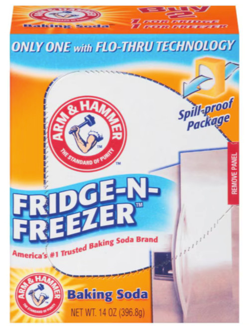 Arm & Hammer Unscented Odor Eliminator 14oz Refrigerator Freezer Air Freshener