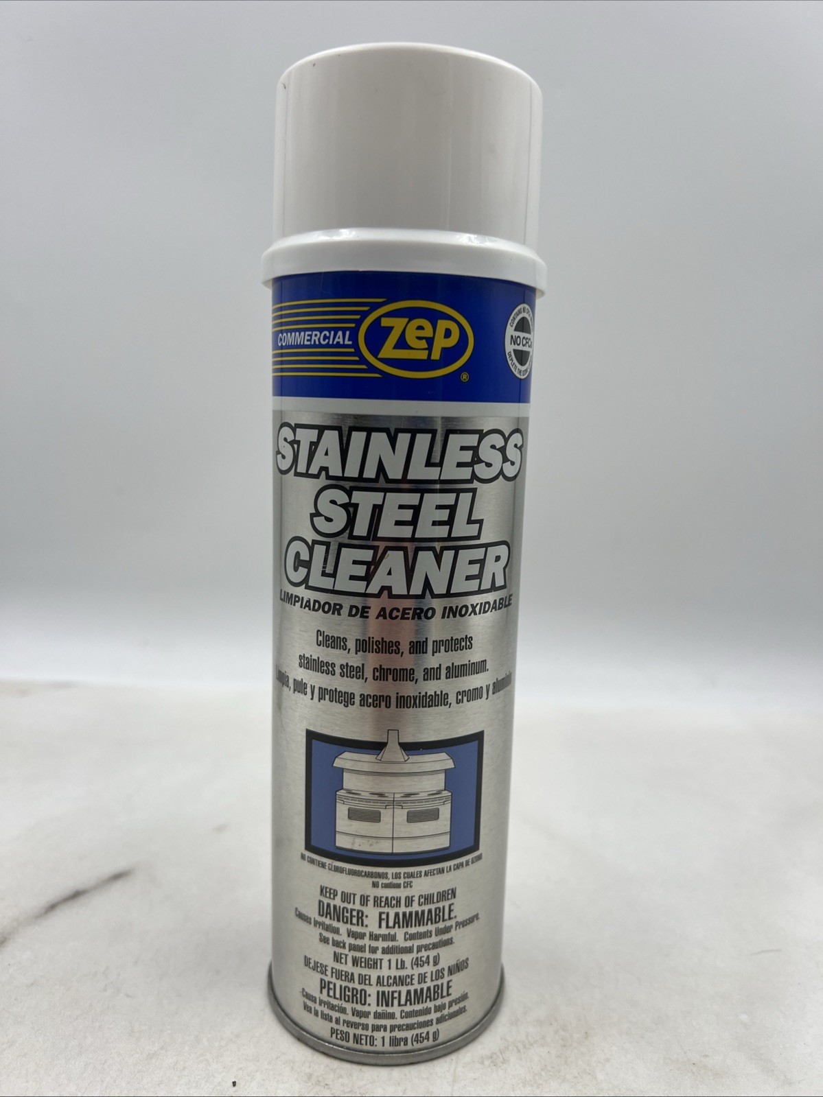Zep Commercial Stainless Steel Cleaner 1 Litre Spray