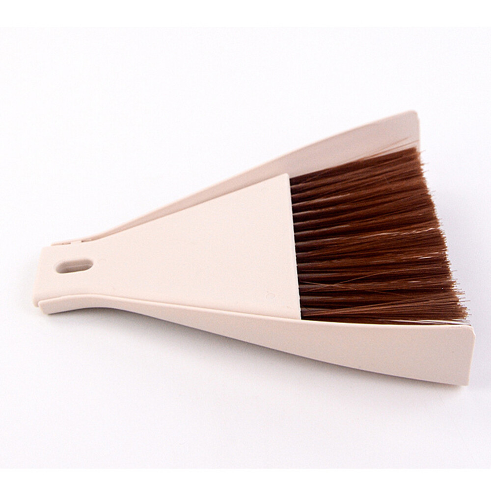 Mini Desktop Broom and Dustpan Set Household Dust Pan and