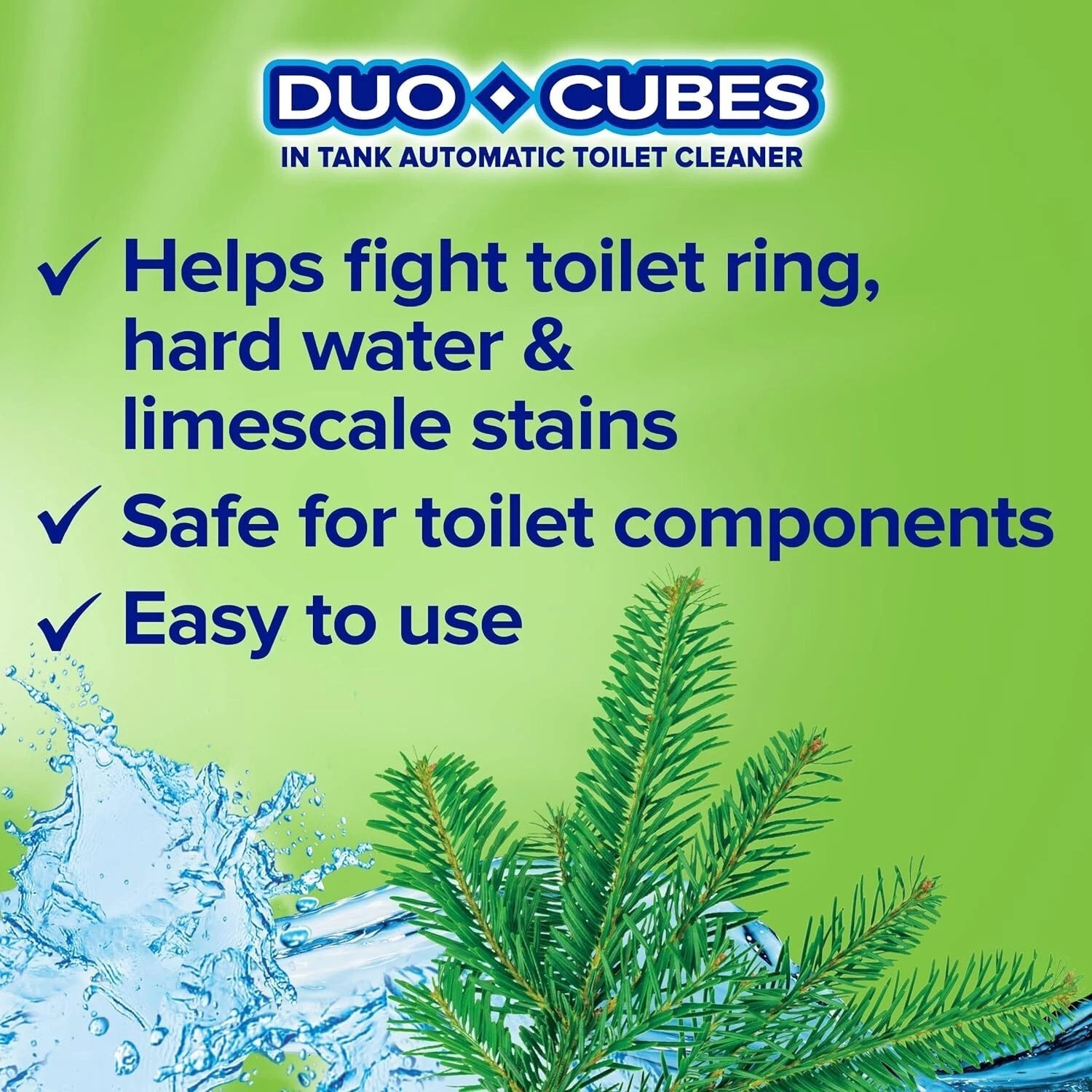 Soft Scrub in-Tank Toilet Cleaner Duo-Cubes, Alpine Fresh, 4 Count..