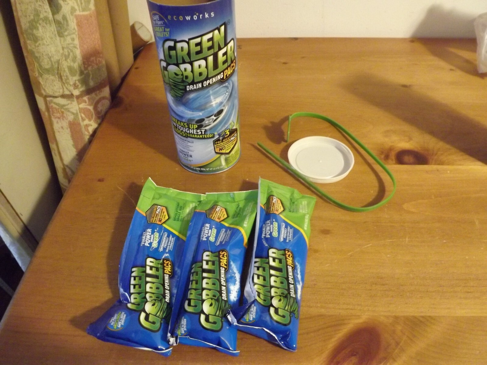 6 PACKETS GREEN GOBBLER 2 SNAKES 44.3oz total PRE-MEASURED PACS