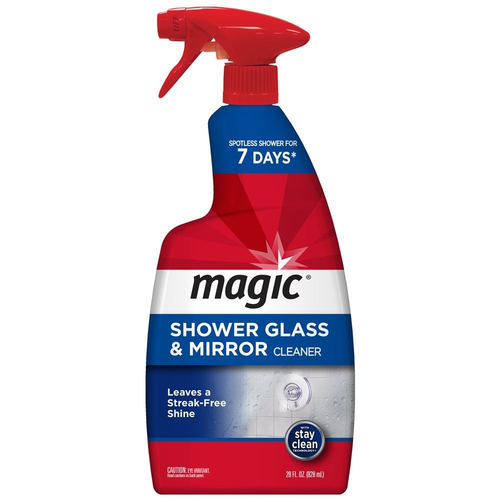 Shower Glass & Mirror Cleaner, 28 Fluid Ounce (Packaging May Vary)