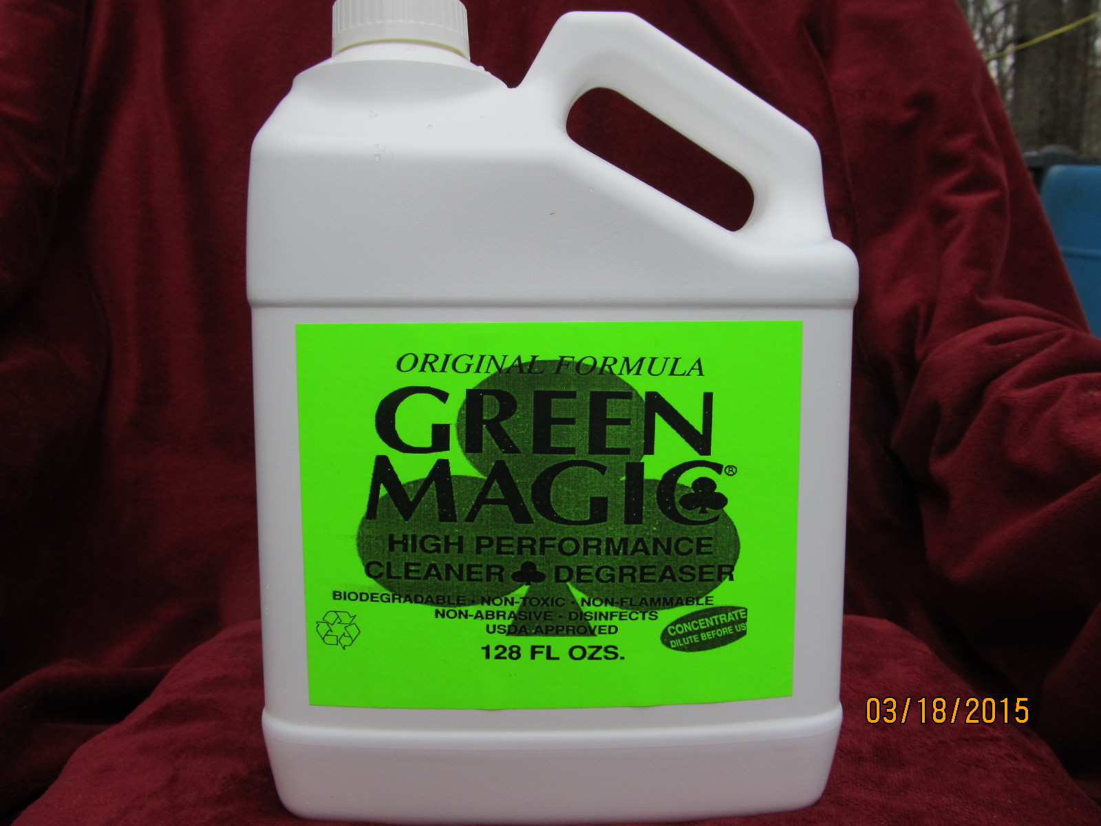 “GREEN MAGIC’ Worlds Best Cleaner Degreaser, Concentrate ALL PURPOSE CLEANER