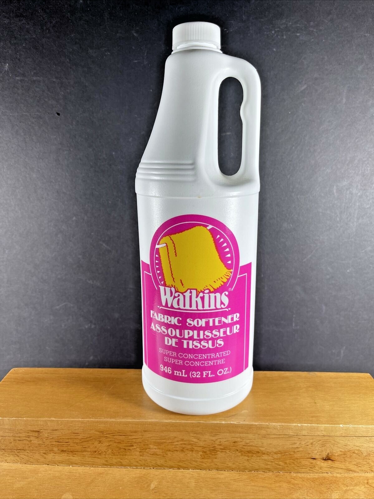 VTG NOS Watkins FABRIC SOFTNER 32 oz Super Concentrated