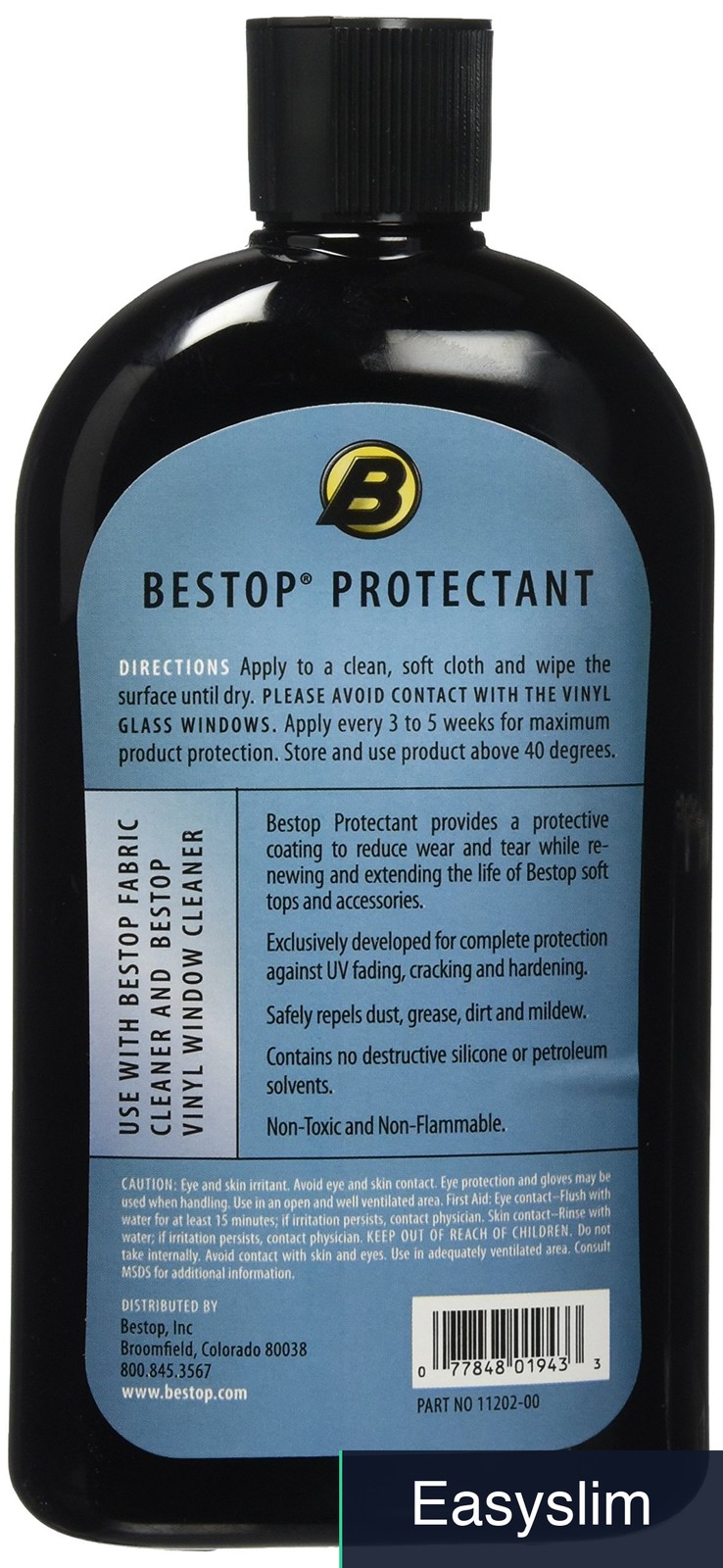 Vinyl & Plastic Protectant Spray 16 oz Non-Greasy Interior Exterior