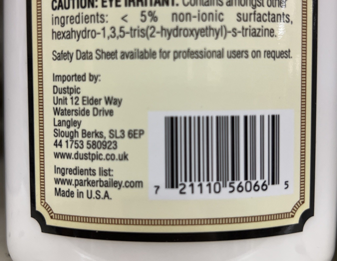 2 Pack – Parker Bailey Furniture Cream 16oz Lot OH