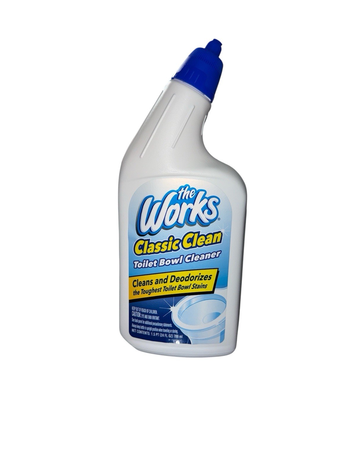 The Works Classic Clean Toilet Bowl Cleaner 24 fl oz 12 Count Pack of 1
