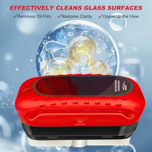 Yicengy Automotive Oil Film Cleaning Brush for Car Windows Car Glass Oil Film