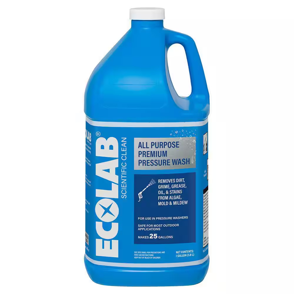 1 Gal. All Purpose Premium Pressure Wash Concentrate, Removes Stains on Patios,