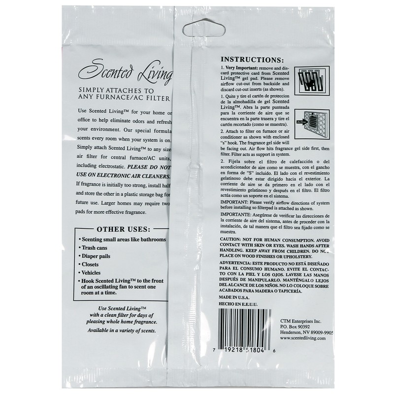 Web FilterFresh Tropical Bay Scent Air Freshener 0.8 oz Gel