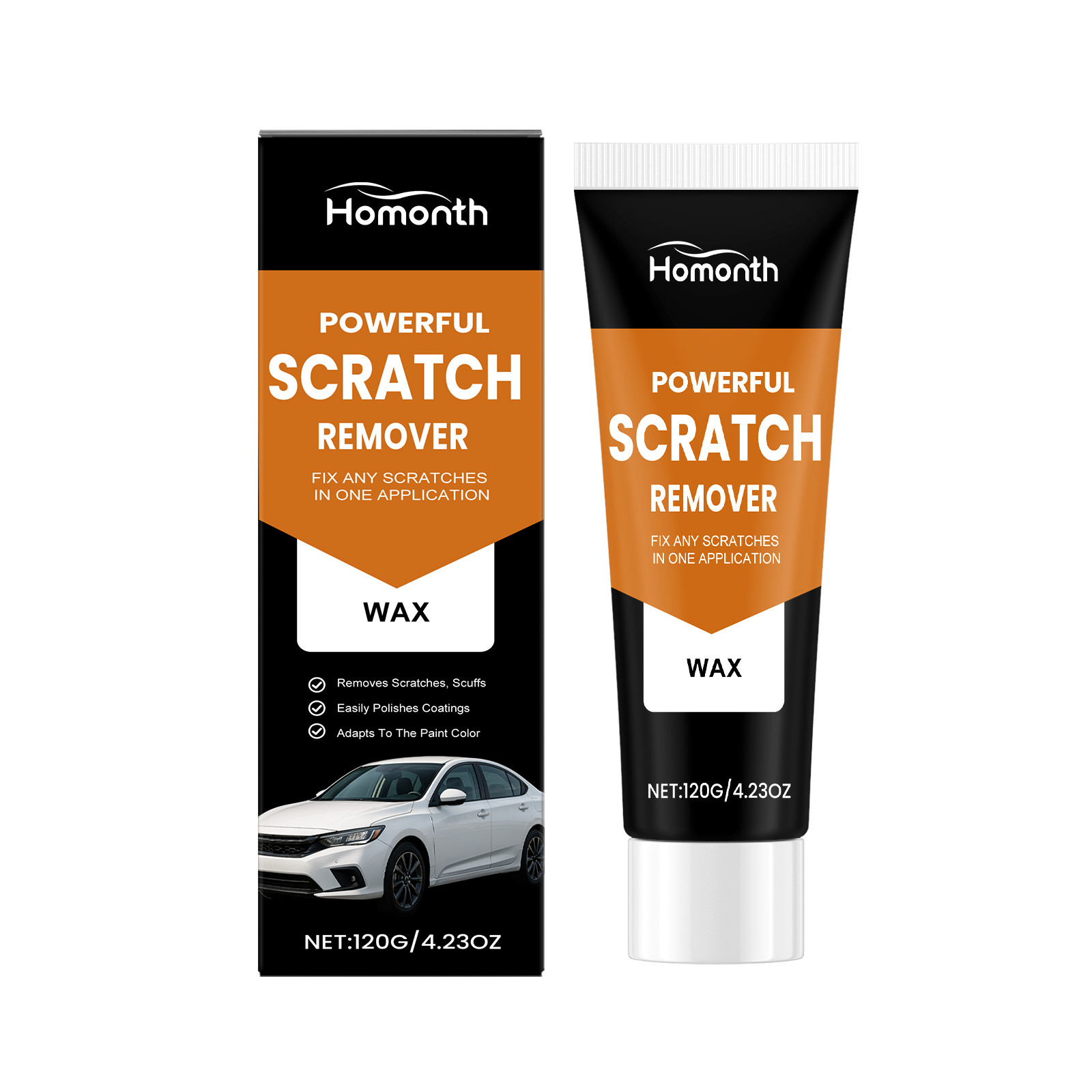 Automotive Paint Care Cream – Nano Coating Scratch Gloss Maintenance 🧼