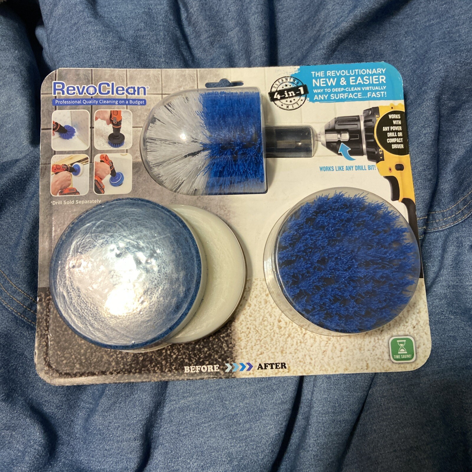 RevoClean RVCN645 All Purpose Time Saving Kit – 4 Piece