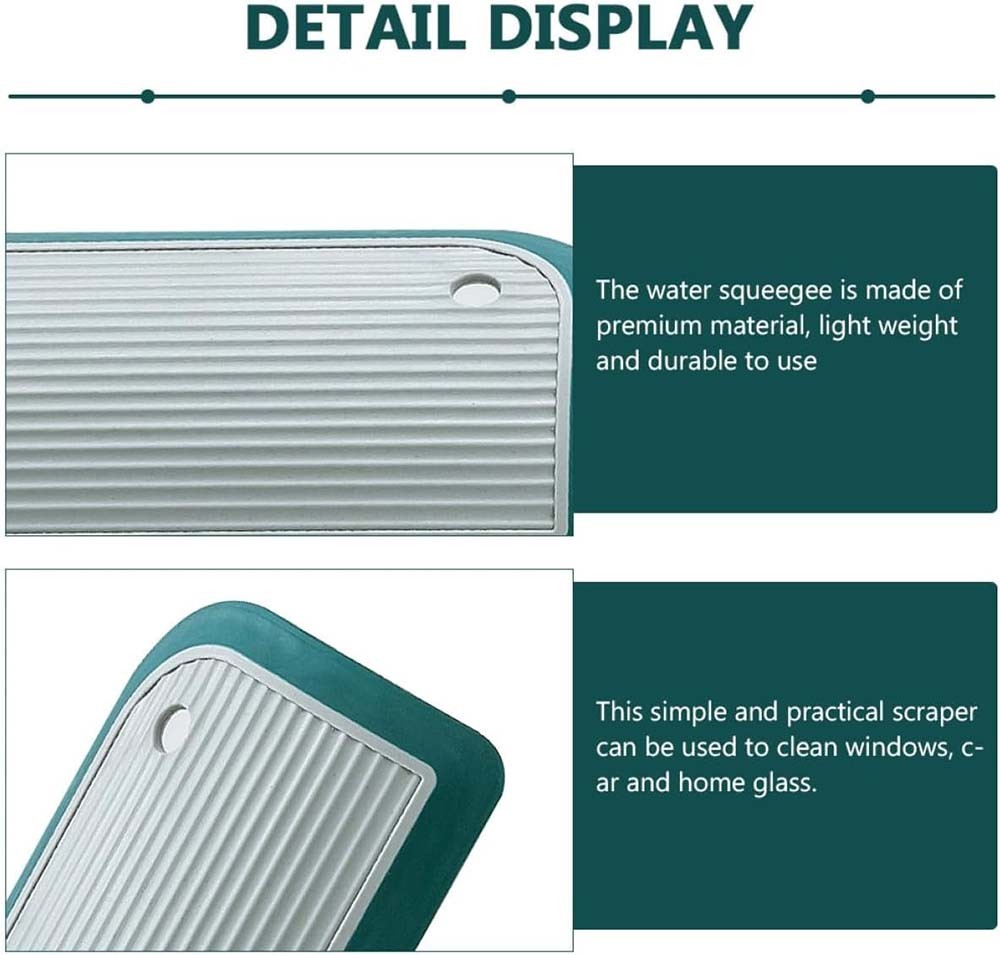 Curved Multi-Purpose Hygienic Reliable Handheld 2PCS Small Curved Window Cleaner